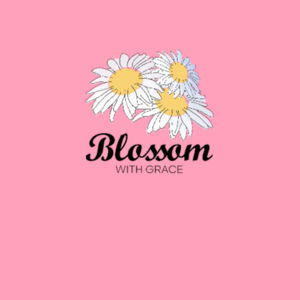 Blossom with grace - AS Colour Womens Crop Tee Design