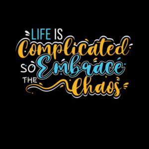 Life is Complicated - Cloke Womens Performance T-shirt Design