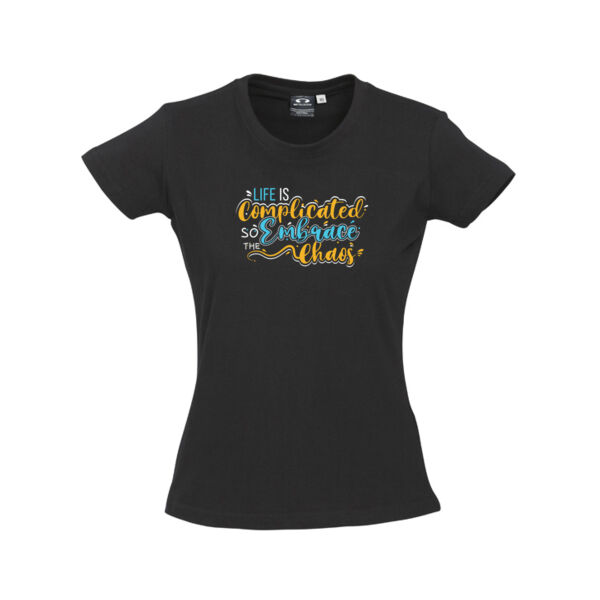 Life is Complicated - Biz Collection Ladies Ice Tee Thumbnail