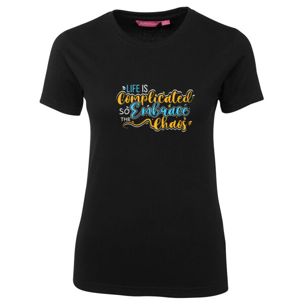 Life is Complicated - JB's Ladies Tee Thumbnail